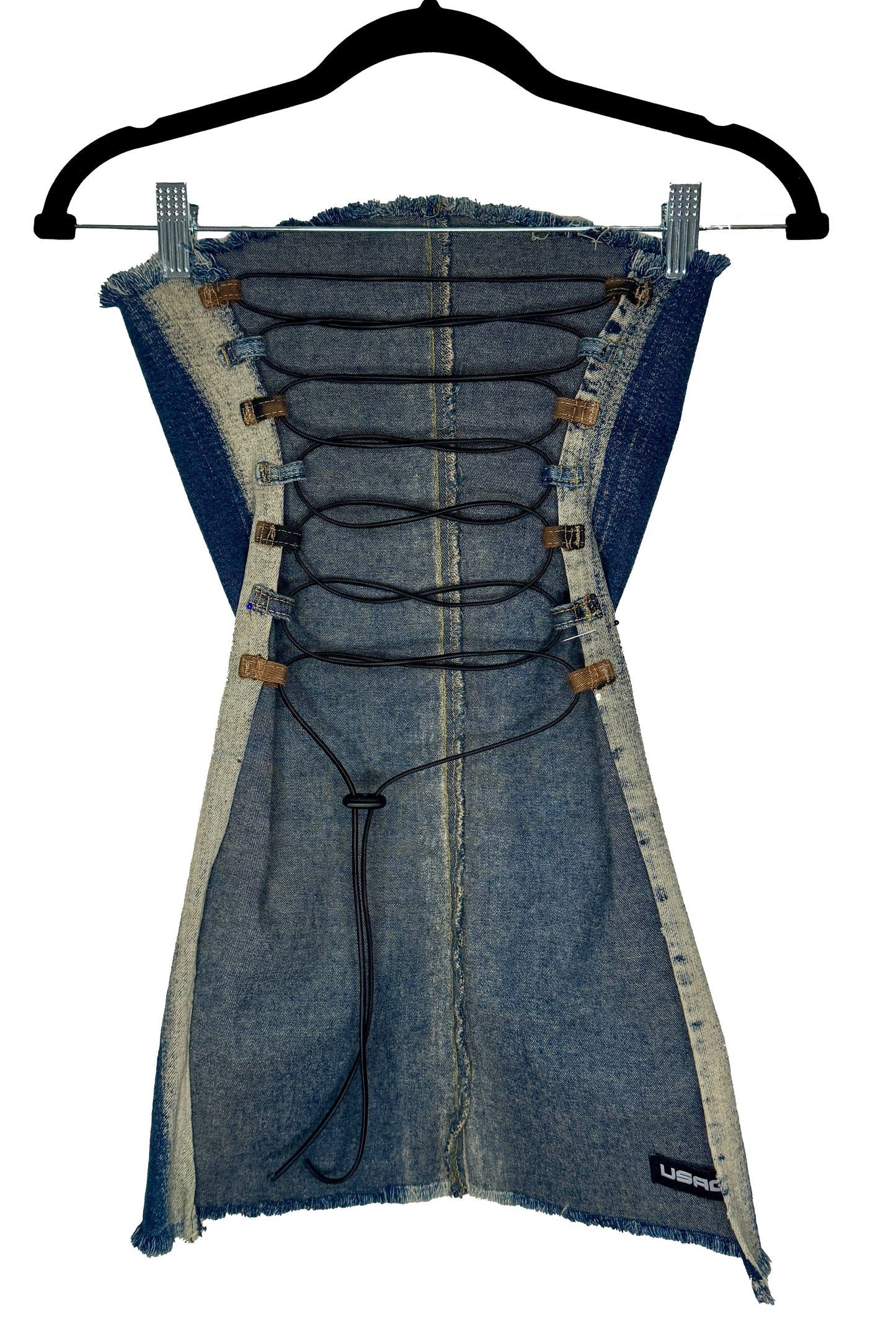 Upcycled Denim Top – Adjustable